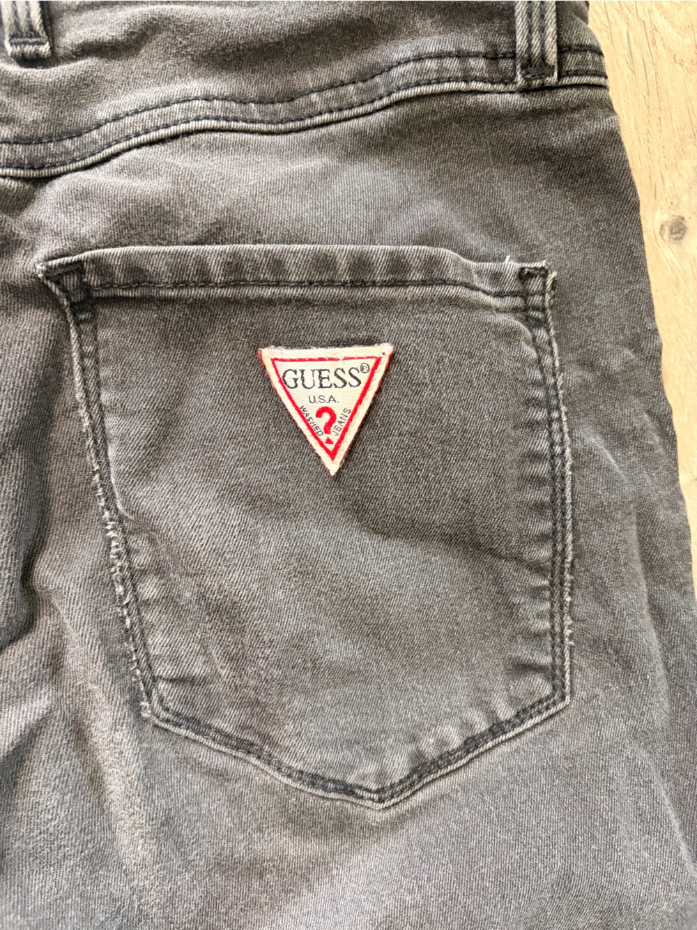 Guess Black Denim Jeans Black Skinny Jeans 1981 Skinny 26
